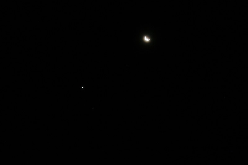 Jupiter and Venus